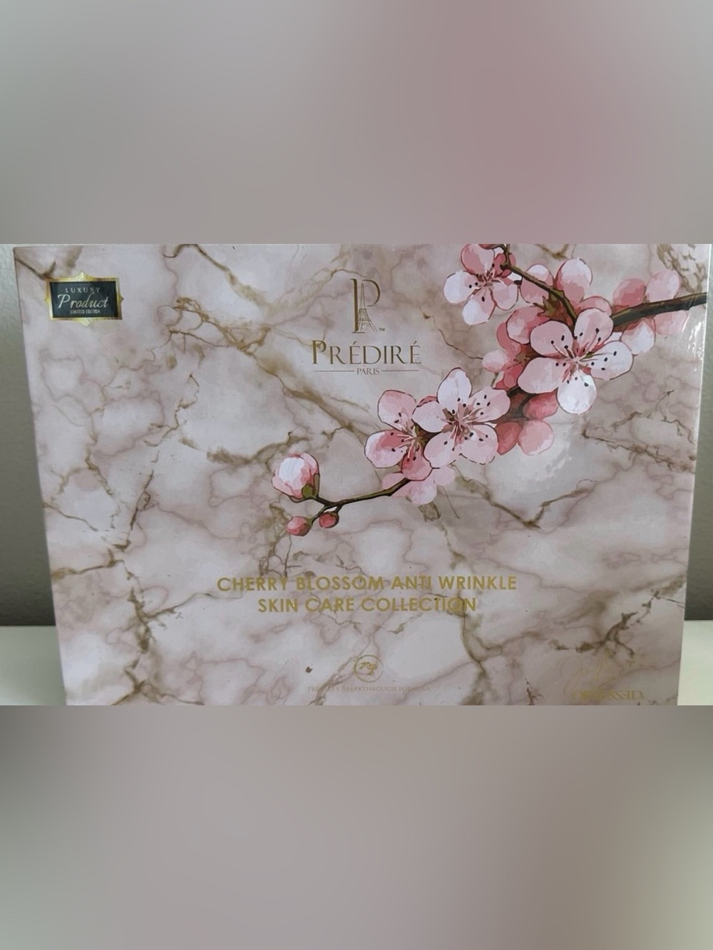 New Sealed Box Cherry Blossom Anti-Wrinkle Skin Care Collection